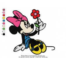 Minnie Mouse 44 Embroidery Designs